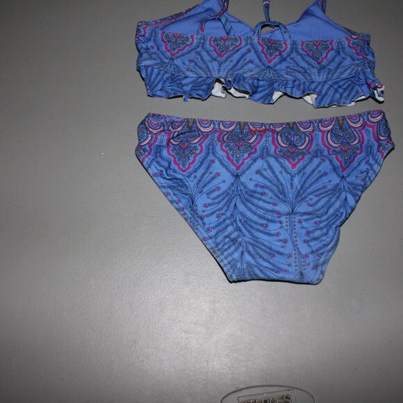Blue 2 Pcs O'neill Bathing Suit Size 7/8 - Picture 7 of 10